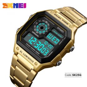 how to change time on skmei watch