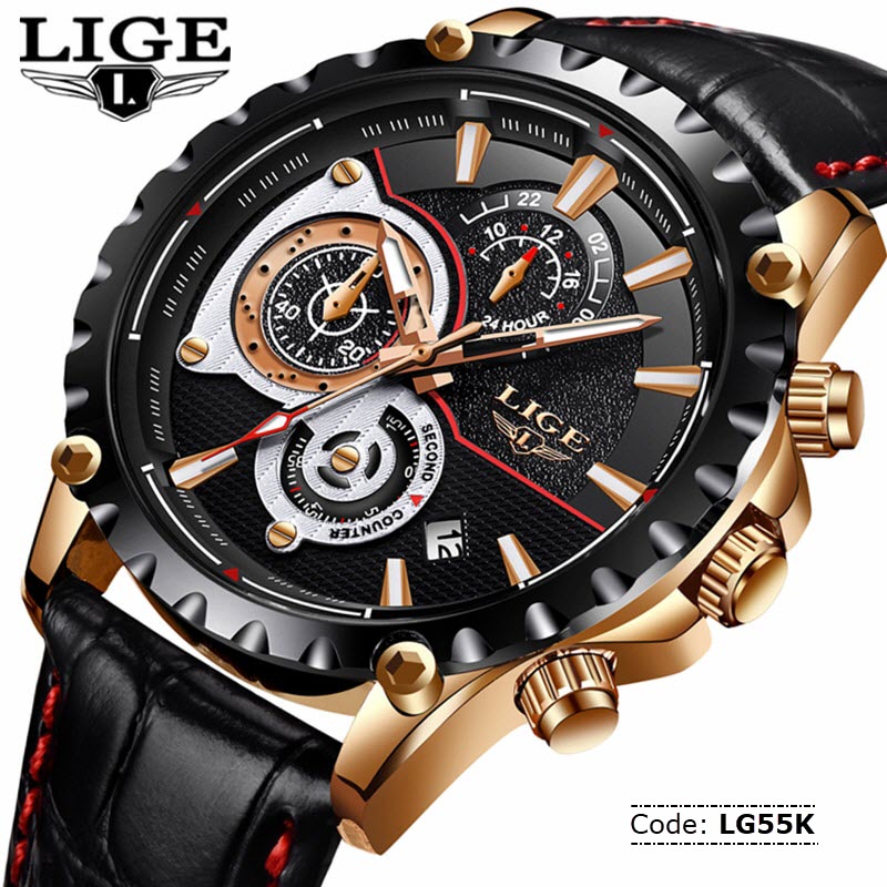 LG55K LIGE 9842 Chronograph Watch for Men - RetailBD