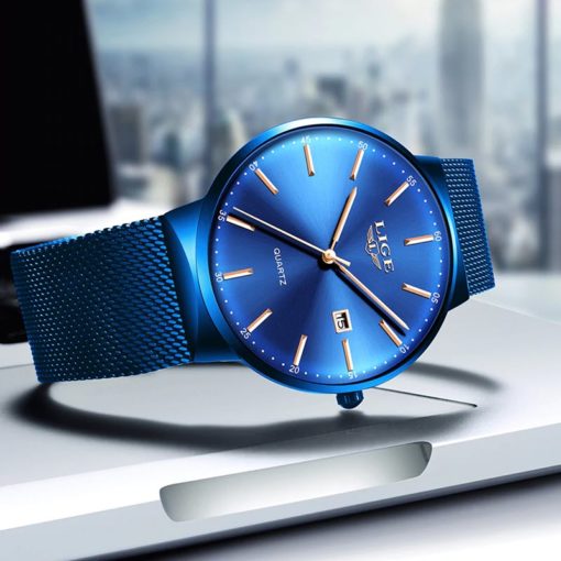 LG56E LIGE 9903 Fashion Blue Watch - Image 5