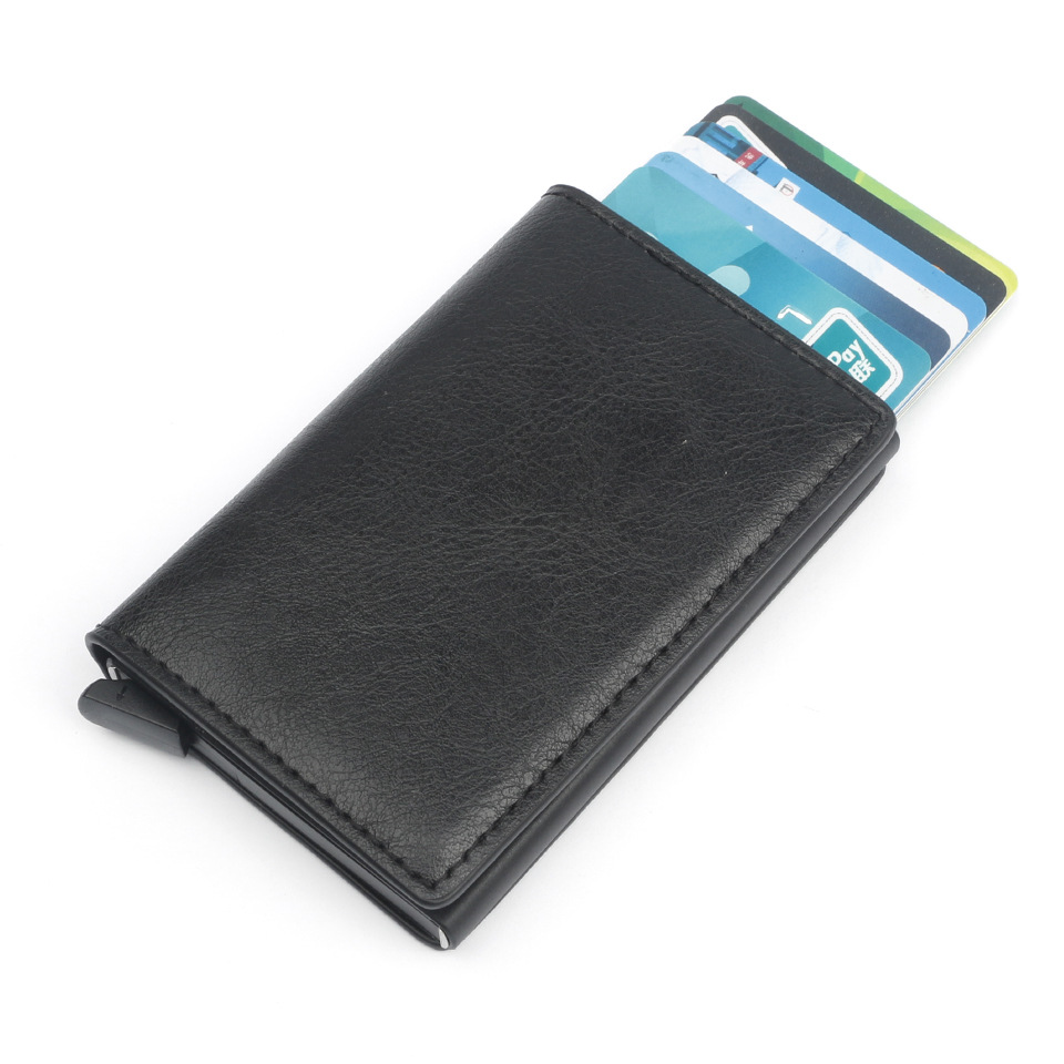 WA49K Slim Aluminum Credit Card Holder Wallet - RetailBD