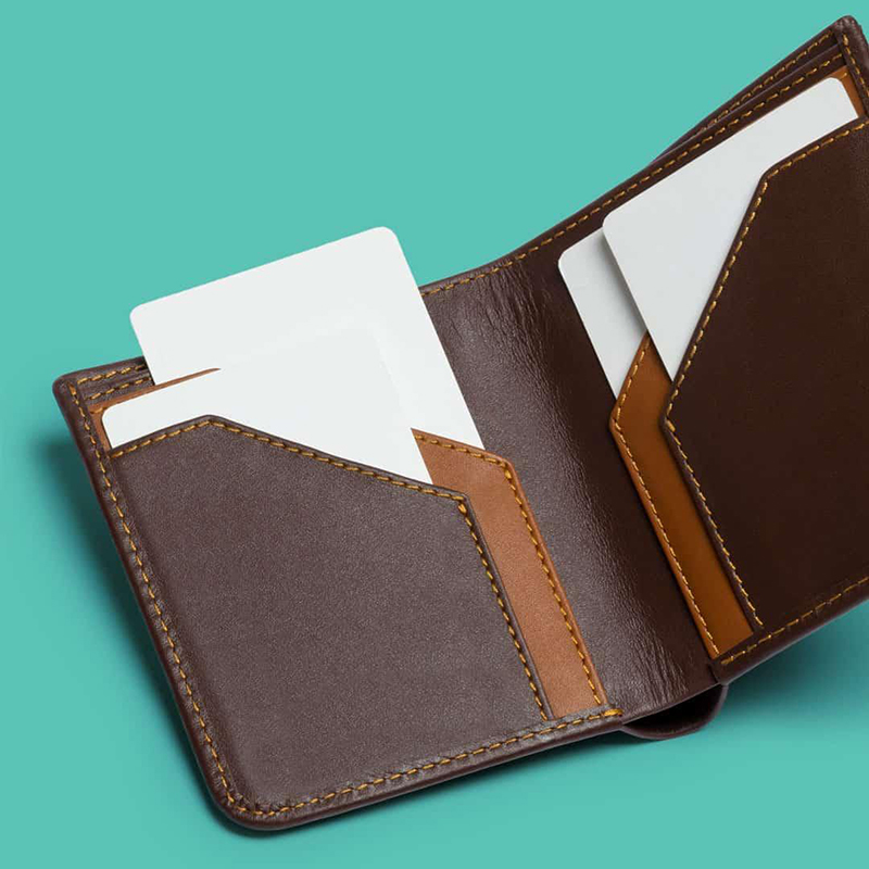 RA13C ORAS Minimalist Genuine Leather Wallet - RetailBD