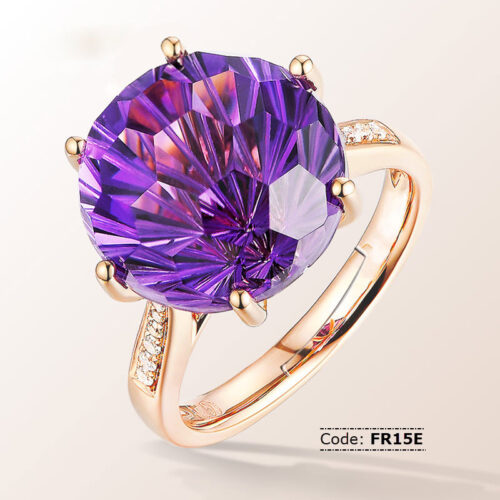 FR15E Amethyst Ring For Female photo review
