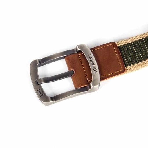 B135 HONMENG Pin Buckle Canvas Belt - Image 2