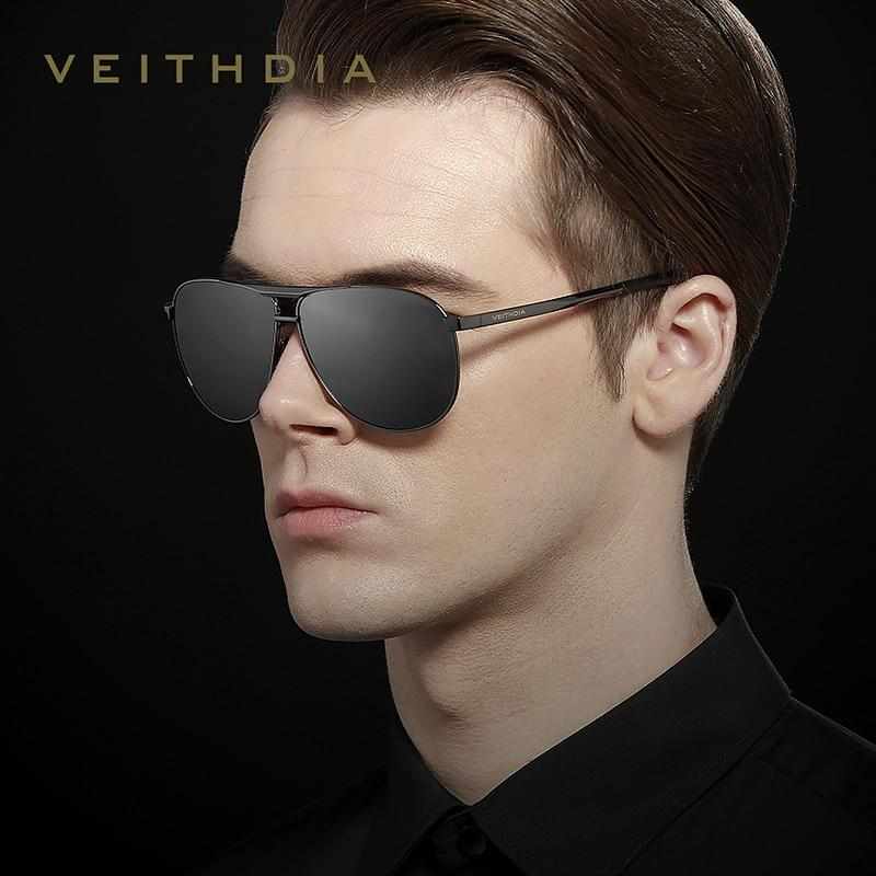 A129 Veithdia 3028 Polarized UV400 Anti-reflective Sunglass - RetailBD