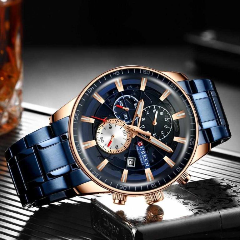 curren stylish men's watch