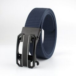 Men Weave Canvas Mens Waist Belt Casual Jeans Belt Needle Buckle Belt Male Tactical Belt High 1