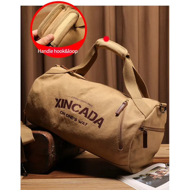 Amazon.com: Jeelow Heavy Duty Washed Canvas Travel Tote Handbag Shoulder  Crossbody Bag For Men & Women (Original) : Clothing, Shoes & Jewelry