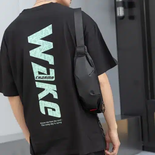 B1008 Waterproof Oxford Cloth Casual Chest Bag - Image 3