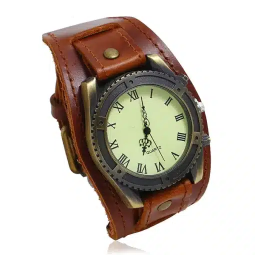 C192 Leather Bracelet Watch