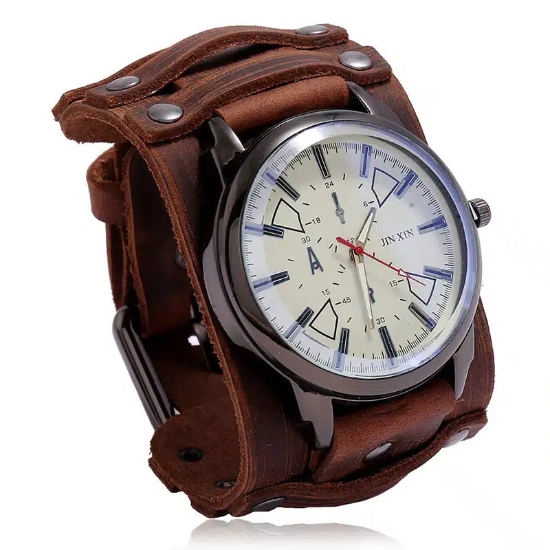 C194 Leather Bracelet Watch
