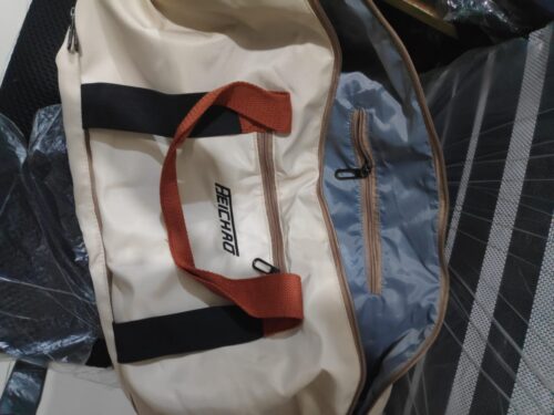 B1032 Versatile Durable Oxford Cloth Duffle Bag with Shoe Compartment photo review