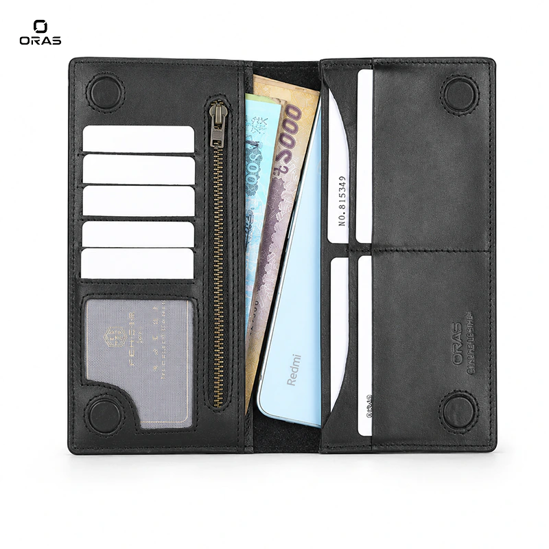 R1081 Multifunctional Magnetic Long Wallet - Image 2