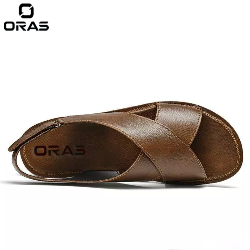 Z3018 ORAS Genuine Leather Sandal For Men - Image 3
