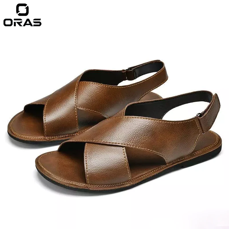 Z3018 ORAS Genuine Leather Sandal For Men