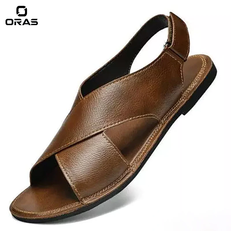 Z3018 ORAS Genuine Leather Sandal For Men - Image 2
