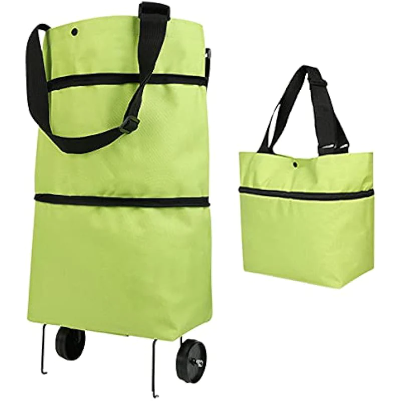 B1045 Foldable Shopping Bag with Wheels - Image 7