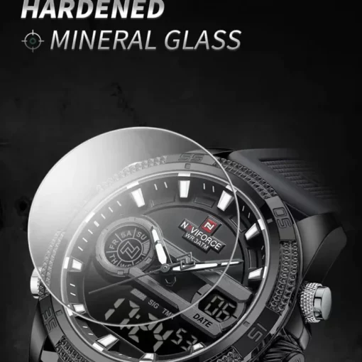 NV151 Naviforce 9223 Sports Dual Display Watch - Image 3