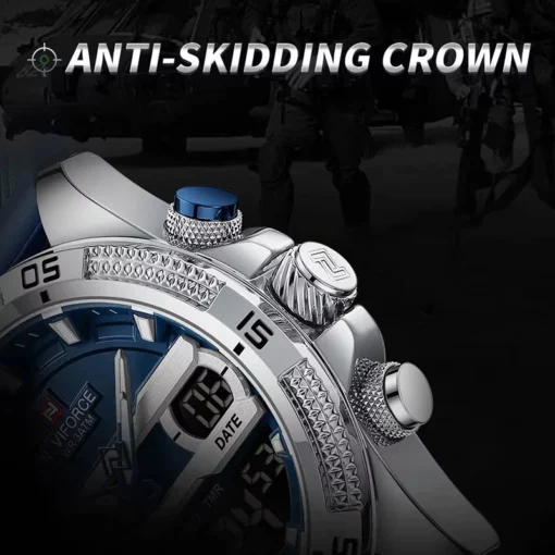 NV153 Naviforce 9223 Sports Dual Display Watch - Image 4