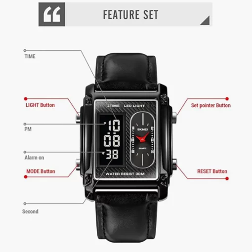 SK100 SKMEI 1868 Digital Sport Watch - Image 5