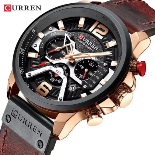 CR42 CURREN 8329 Fashion Chronograph Watch