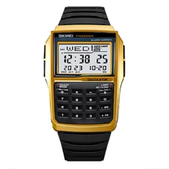 SK101G SKMEI Calculator Design Classic Fashion Watch