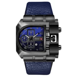 UM31 Never Stop Casual Leather Strap Sports Watch