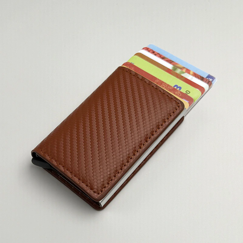 A1009 Slim Aluminum Credit Card Holder Wallet - Image 2