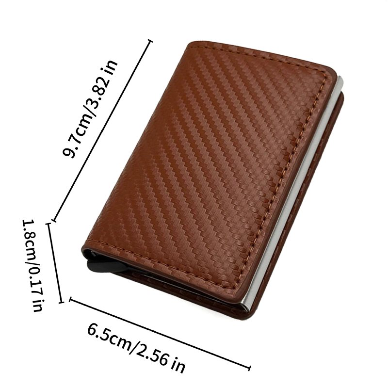 A1009 Slim Aluminum Credit Card Holder Wallet - Image 3