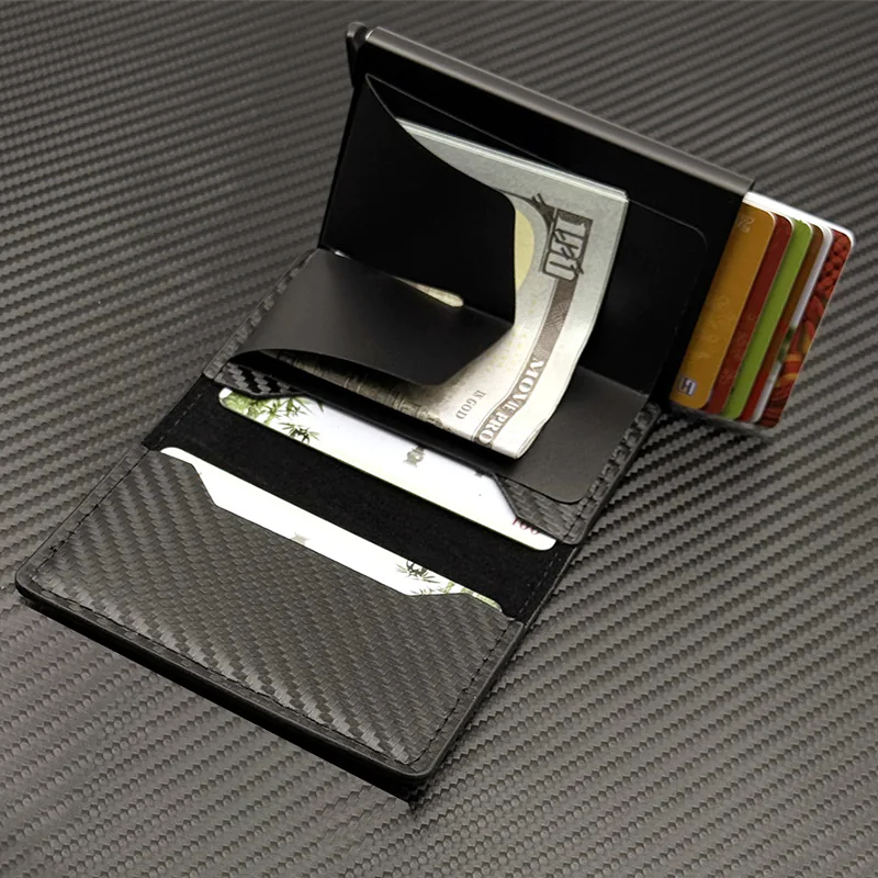 A1010 Slim Aluminum Credit Card Holder Wallet - Image 2