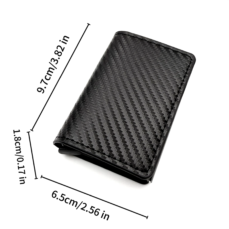 A1010 Slim Aluminum Credit Card Holder Wallet - Image 5