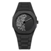 K1147 Arabic Calligraphy Design Black Watches For Men