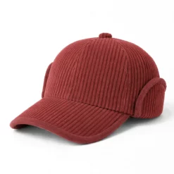 CP1302 Premium Corduroy Fabrics Ear Flap Cap