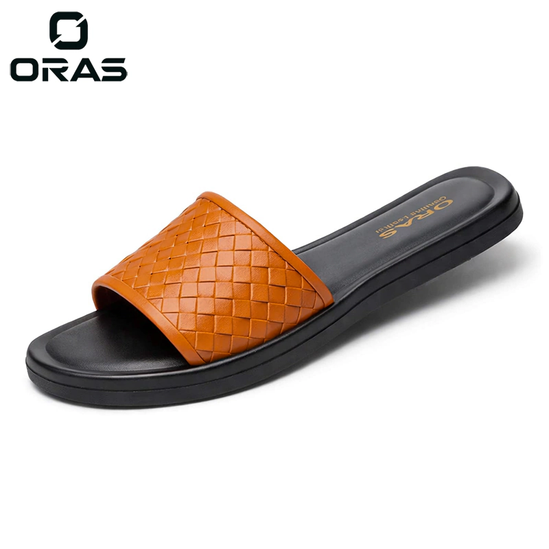 Z3010 ORAS Handmade Genuine Leather Premium Slipper - Image 2