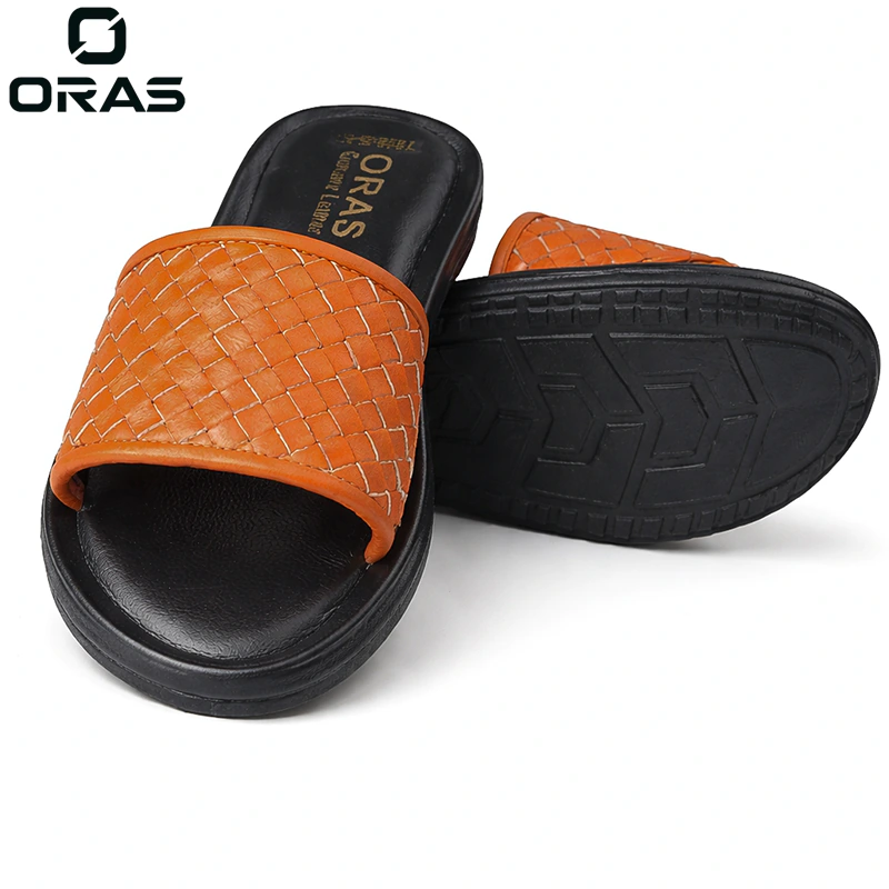 Z3010 ORAS Handmade Genuine Leather Premium Slipper - Image 5