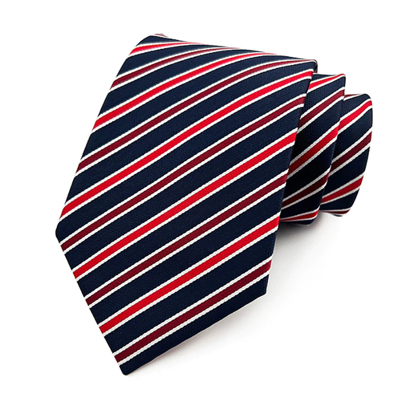 TY36 Premium Quality Striped Pattern Formal Tie - Image 2
