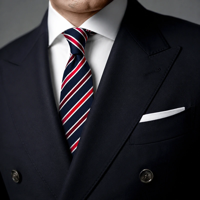 TY36 Premium Quality Striped Pattern Formal Tie - Image 3