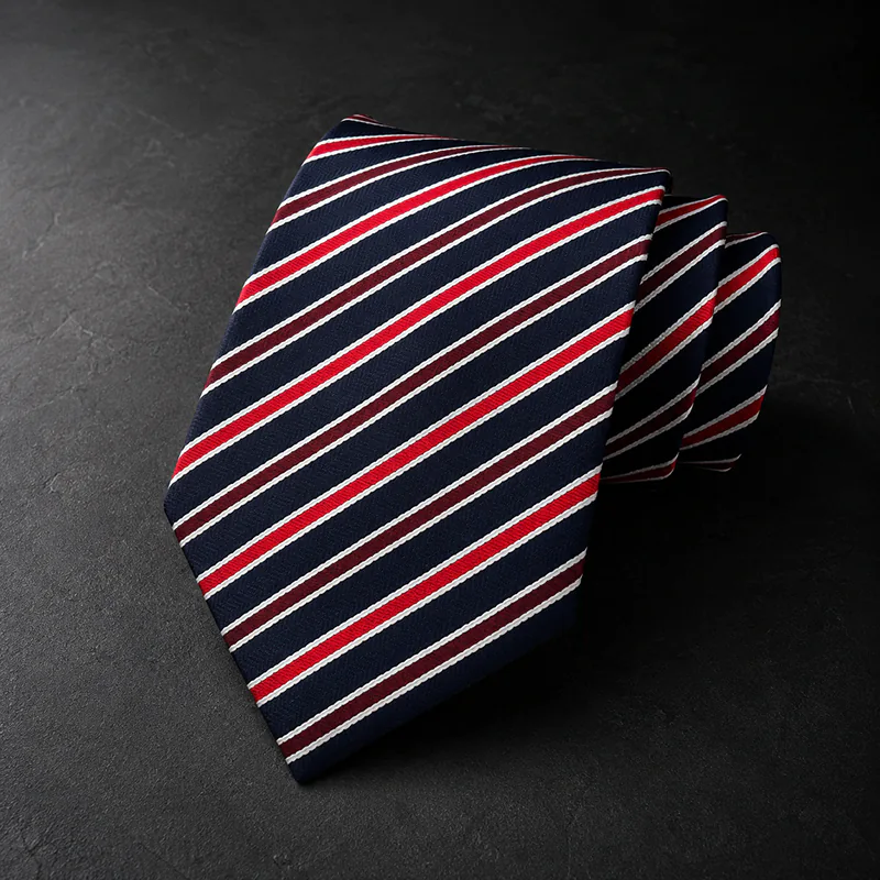 TY36 Premium Quality Striped Pattern Formal Tie - Image 4