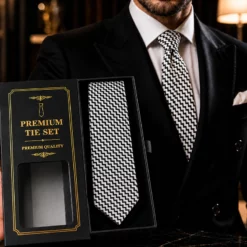 TY41 Premium Quality Black & White Pattern