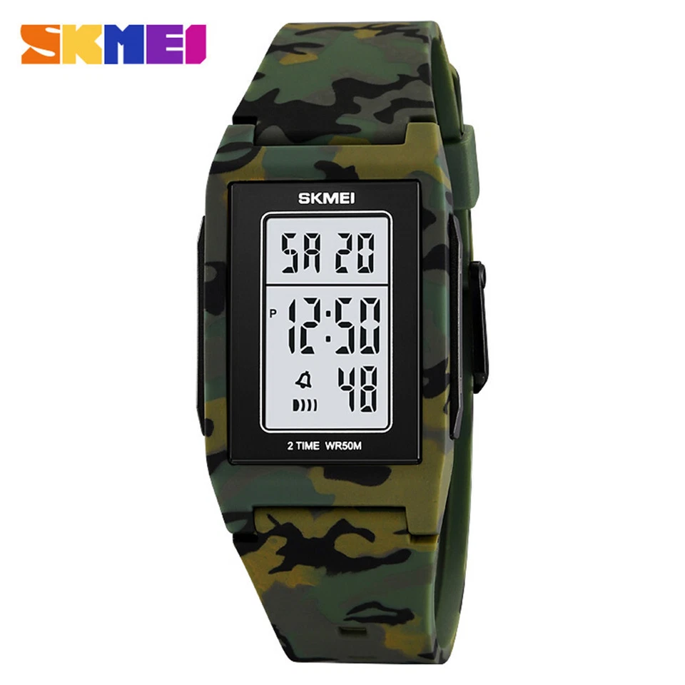 SK117 SKMEI Square Military Style Watch